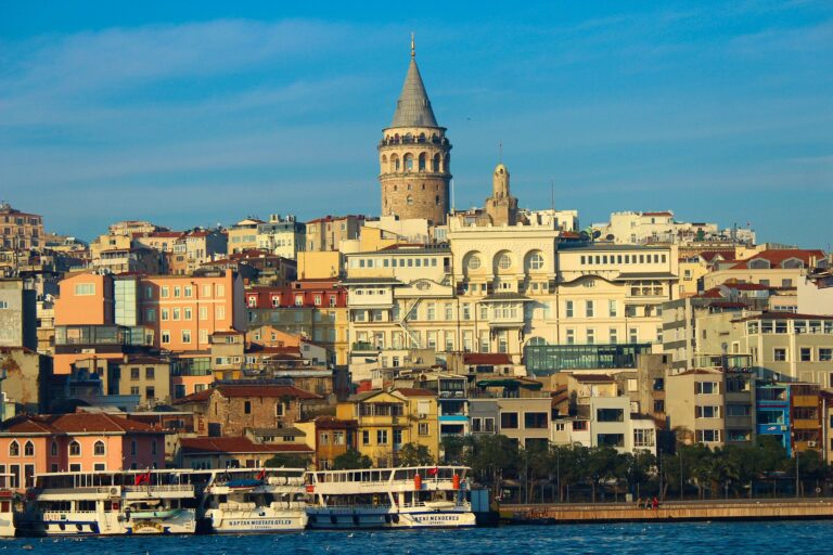 Galata tower, one of the symbols of Istanbul, is an old Genoese tower built in 14th century.